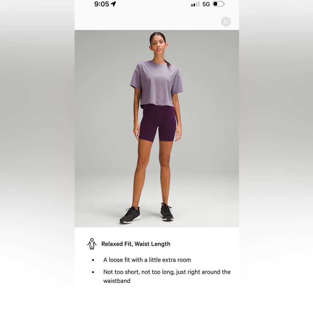 Lululemon training tshirt